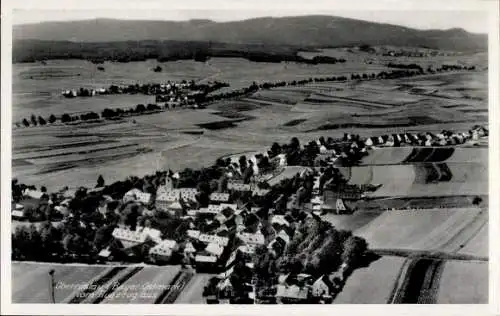 Ak Oberröslau Oberfranken Bayern, Fliegeraufnahme