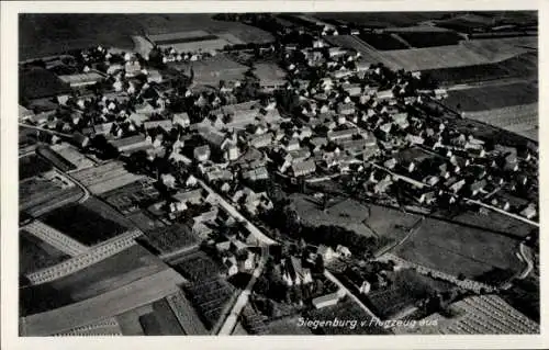 Ak Siegenburg in Niederbayern, Fliegeraufnahme