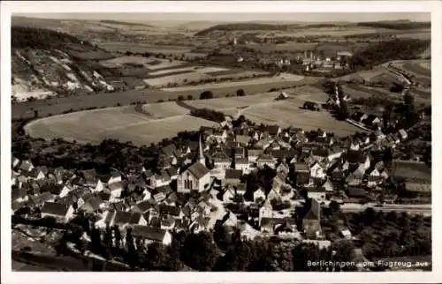 Ak Berlichingen Schöntal in Württemberg, Fliegeraufnahme