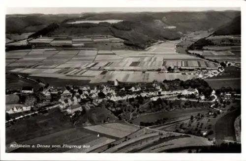 Ak Mühlheim an der Donau in Baden Württemberg, Fliegeraufnahme