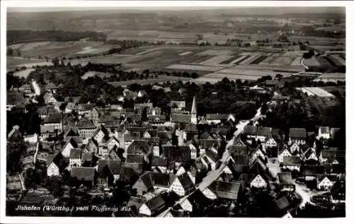 Ak Ilshofen in Württemberg, Fliegeraufnahme