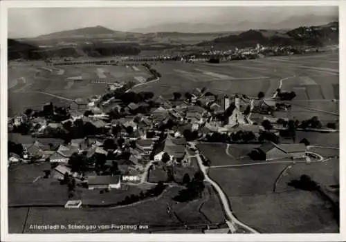 Ak Altenstadt in Oberbayern, Fliegeraufnahme