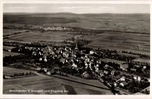 Ak Hirschlanden Ditzingen in Württemberg, Fliegeraufnahme