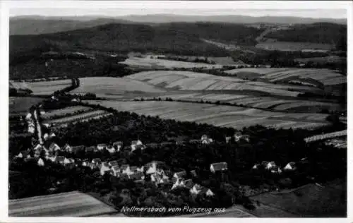 Ak Nellmersbach Leutenbach in Württemberg, Fliegeraufnahme