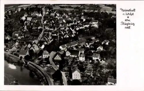 Ak Neuenstadt an der Linde Neuenstadt am Kocher, Fliegeraufnahme