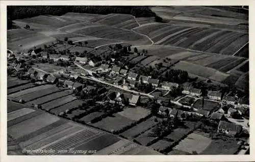 Ak Greimeltshofen Kirchhaslach, Fliegeraufnahme