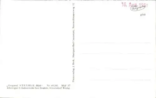 Ak Gernach Kolitzheim in Unterfranken, Fliegeraufnahme