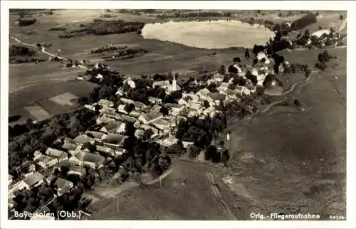 Ak Bad Bayersoien in Oberbayern, Fliegeraufnahme