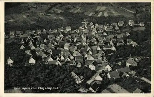 Ak Ensingen Vaihingen an der Enz, Fliegeraufnahme