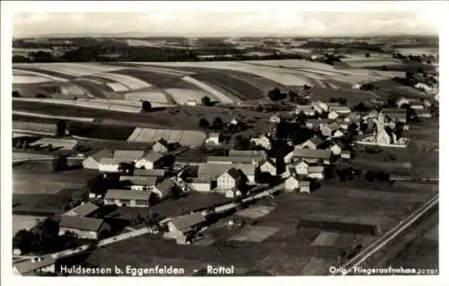 Ak Huldsessen Unterdietfurt im Rottal, Fliegeraufnahme