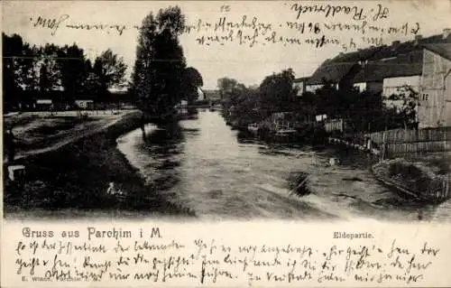 Ak Parchim in Mecklenburg, Eldepartie