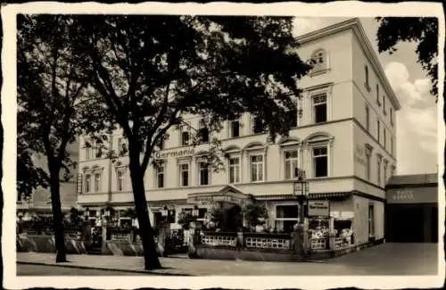 Ak Weimar in Thüringen, Hotel Germania