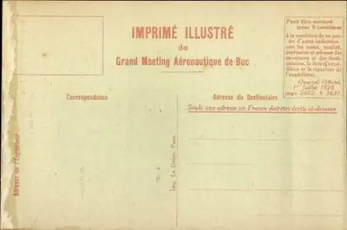 Ak Buc Yvelines, Grand Meeting Aeronautique, Equipes Breguet, Farman, Caudron G3, Hanriot