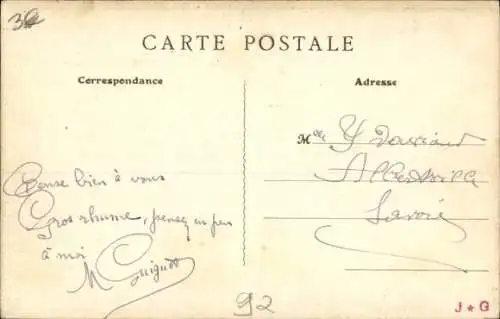 Ak Asnières sur Seine Hauts-de-Seine, Hundefriedhof