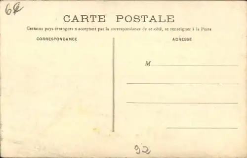 Ak Asnières sur Seine Hauts-de-Seine, Hundefriedhof, Grabstätten