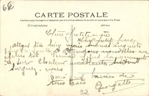 Ak Asnières sur Seine Hauts-de-Seine, Hundefriedhof, Grabstätten