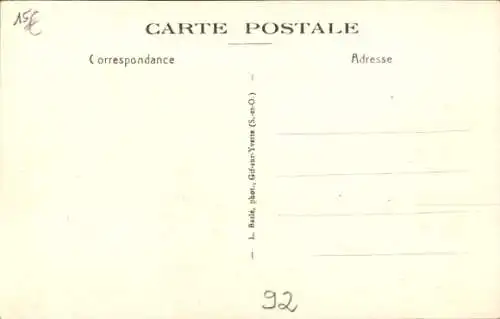 Ak Robinson Hauts de Seine, Ermitage, Fachwerk