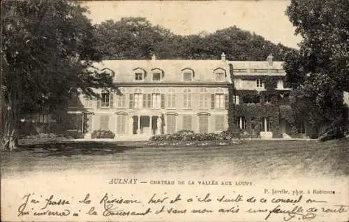 Ak Aulnay Seine Saint Denis, Chateau de la Vallee aux Loups