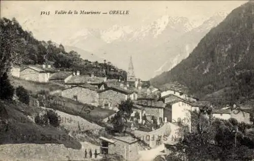 Ak Orelle Savoie, Panorama, Maurienne-Tal