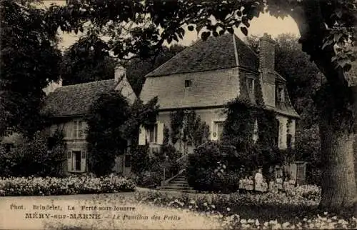 Ak Mery sur Marne Seine-et-Marne, Le Pavilon des Petits