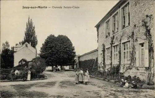 Ak Jouy sur Morin Seine et Marne, Ouvroir Sainte Croix