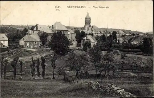 Ak Neuvéglise Cantal, Panorama