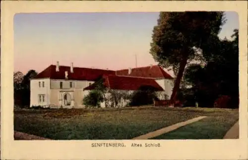 Ak Senftenberg in der Niederlausitz, Altes Schloss