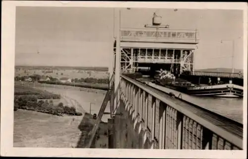 Foto Ak Niederfinow in Brandenburg, Schiffshebewerk