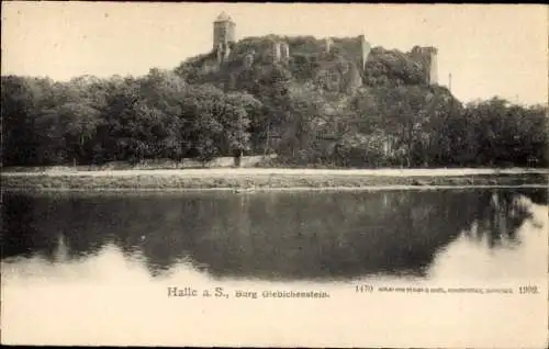 Ak Giebichenstein Halle an der Saale, Burg