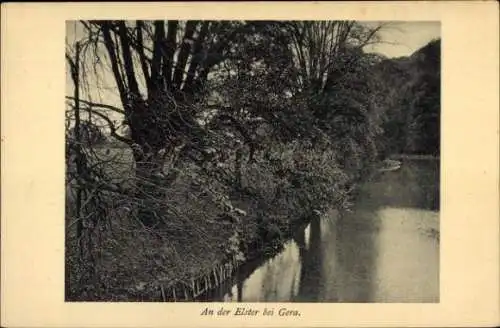 Ak Gera in Thüringen, an der Elster