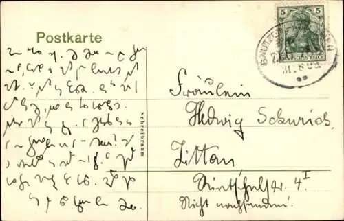 Ak Bautzen in der Oberlausitz, Nikolairuine, Nicolairuine