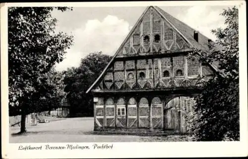 Ak Medingen Bad Bevensen in Niedersachsen, Pachthof