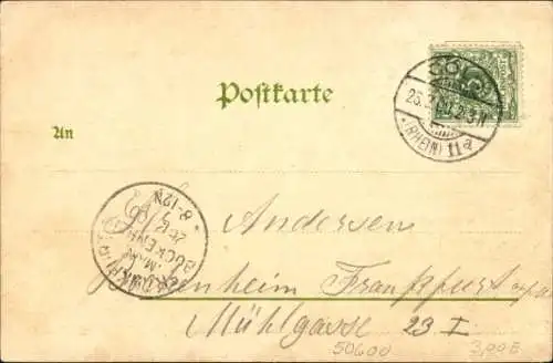Ak Köln am Rhein, Hohenzollernring