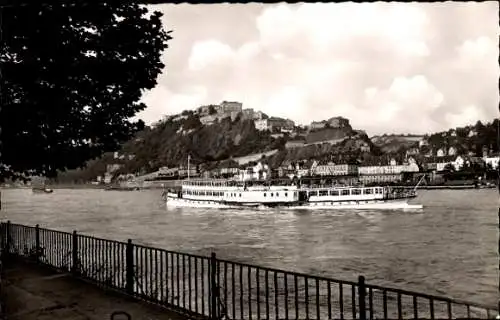 Ak Koblenz am Rhein, Festung Ehrenbreitstein