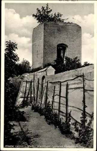 Ak Kloster Lehnin in der Mark, Wachturm, Hungerturm