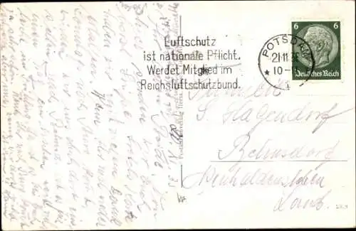 Ak Kloster Lehnin in der Mark, Wachturm, Hungerturm