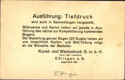 Ak Esslingen am Neckar, Kunst- und Werbedruck GmbH, vorm. Karl Liebhardt, Tor, Eingang