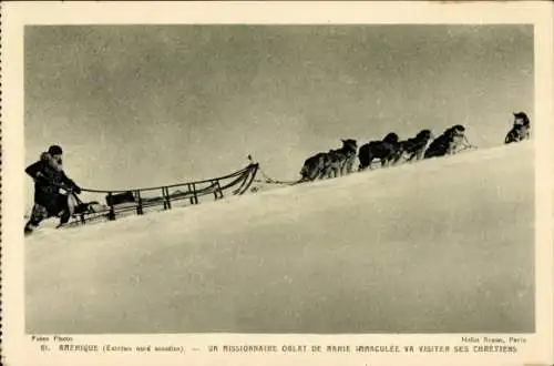 Ak Kanada, Canadian Far North Missions, Missionsoblate der Unbefleckten Jungfrau Maria