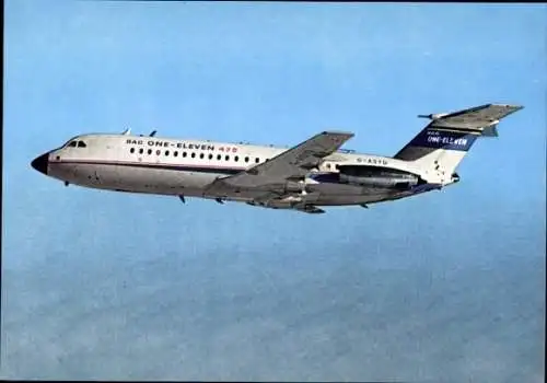 Ak Britisches Passagierflugzeug, BAC One Eleven 475, G-ASYD