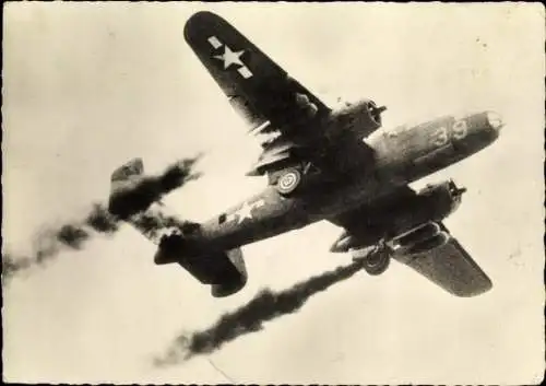 Ak Amerikanisches Kampfflugzeug Mitchell B-25, Bomber