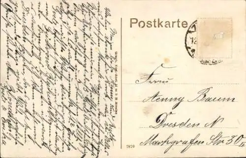 Ak Zwickau in Sachsen, Moltke-Straße