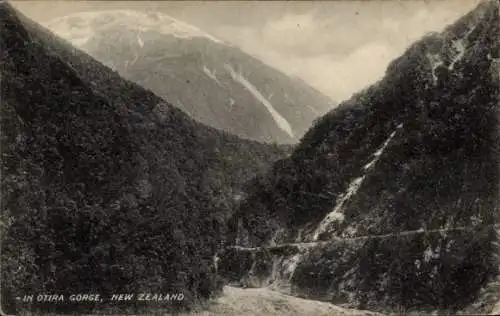 Ak Neuseeland, Otira-Schlucht