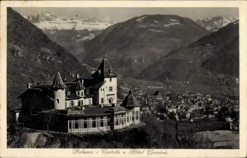 Ak Bozen Bolzano Südtirol, Castello, Hotel Guneina