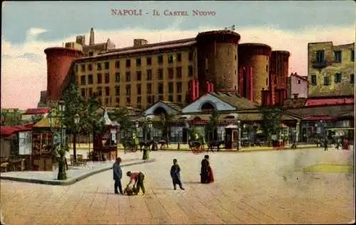 Ak Napoli Neapel Campania, Il Castel Nuovo