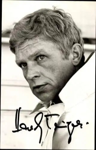 Ak Schauspieler Hardy Krüger, Portrait, Autogramm