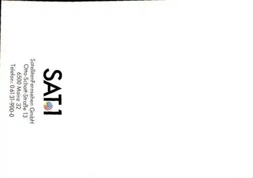 Ak Moderatorin Susanne Holst, Ball, SAT1