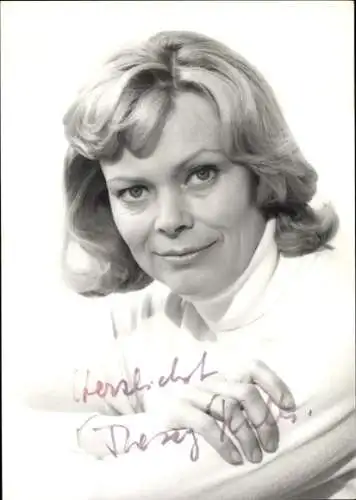 Ak Schauspielerin Thessy Kuhls, Portrait, Autogramm