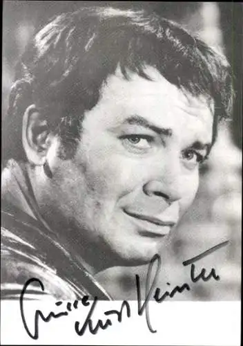 Ak Schauspieler Kurt Heintel, Portrait, Autogramm