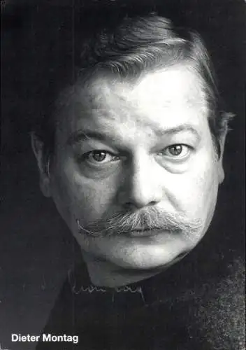 Ak Schauspieler Dieter Montag, Portrait, Autogramm