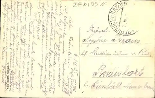 Ak Zawidów Seidenberg Schlesien, Ortsansichten